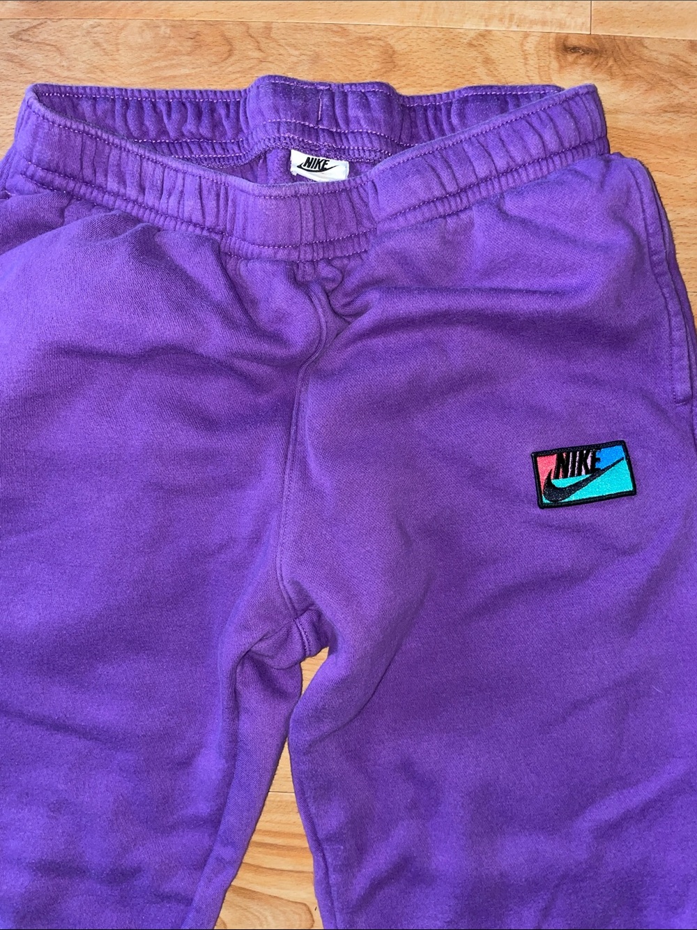 Nike Men’s Purple Logo Sweatpants